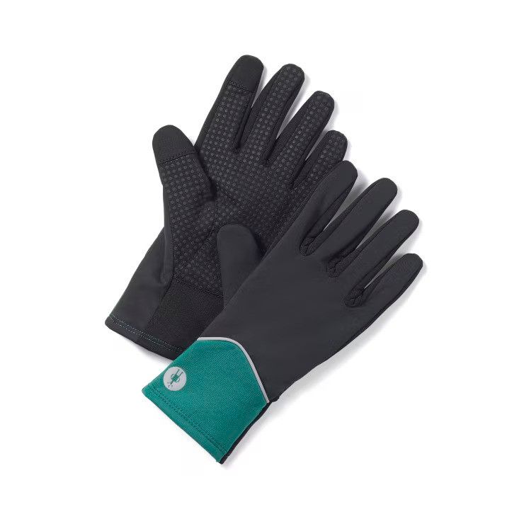 Active Fleece Wind Glove, Color: Emerald Green, Size: L