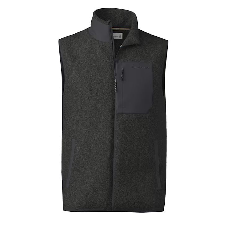 Men&#39;s Second Cut Fleece Vest, Color: Charcoal, Size: M
