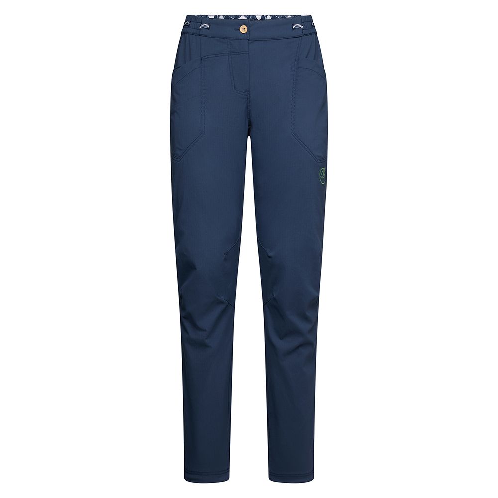 Pantalon Labyrinth Femme, Couleur: Night Sky/Aspen Green, Size: S