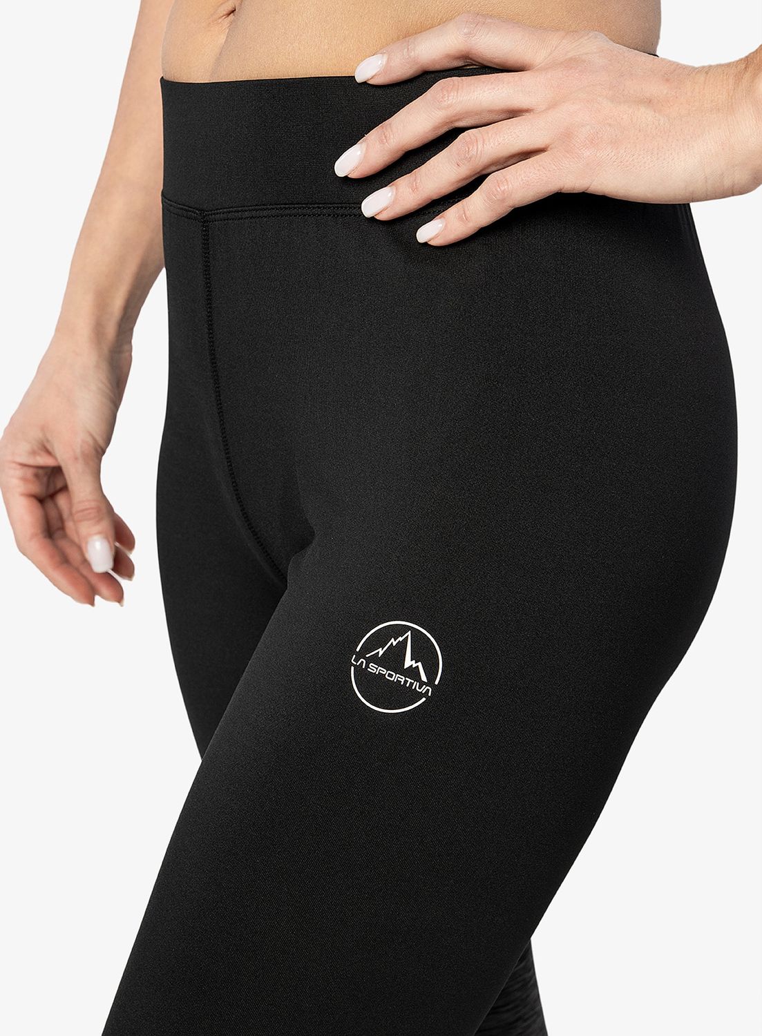 Women Patcha Leggins, Color: Black/Carbon, Size: L