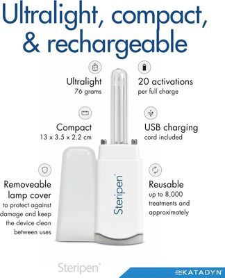 Purificateur d'eau UV Ultralight Steripen