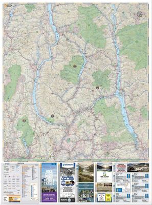 Carte de West Kootenay, Colombie-Britannique