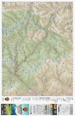 EC Manning &amp; Skagit Valley Provincial Parks Map BC