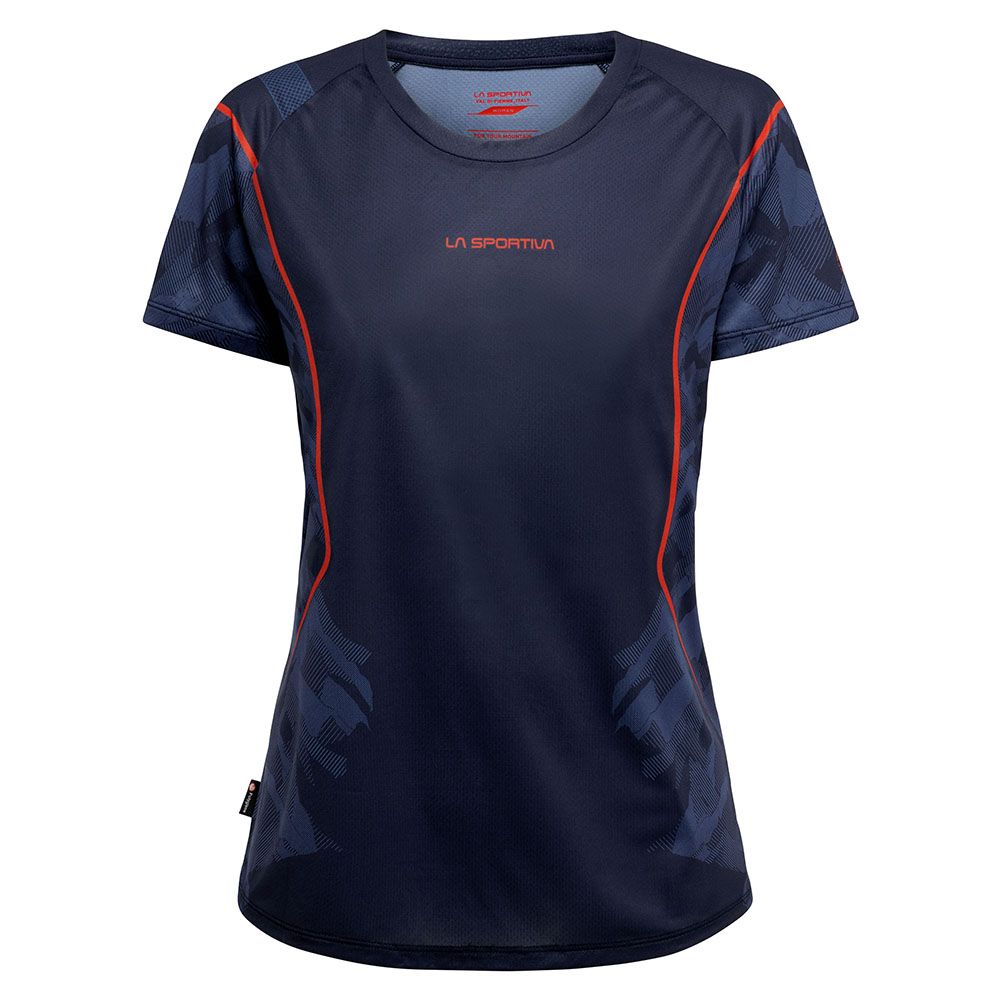 Women Pacer t-shirt, Color: Deep Sea/moonlight, Size: XS