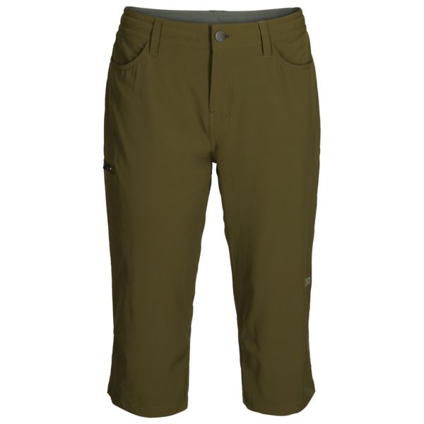 OR Women's Ferrosi Capris, Color: Dark Olive, Size: 12