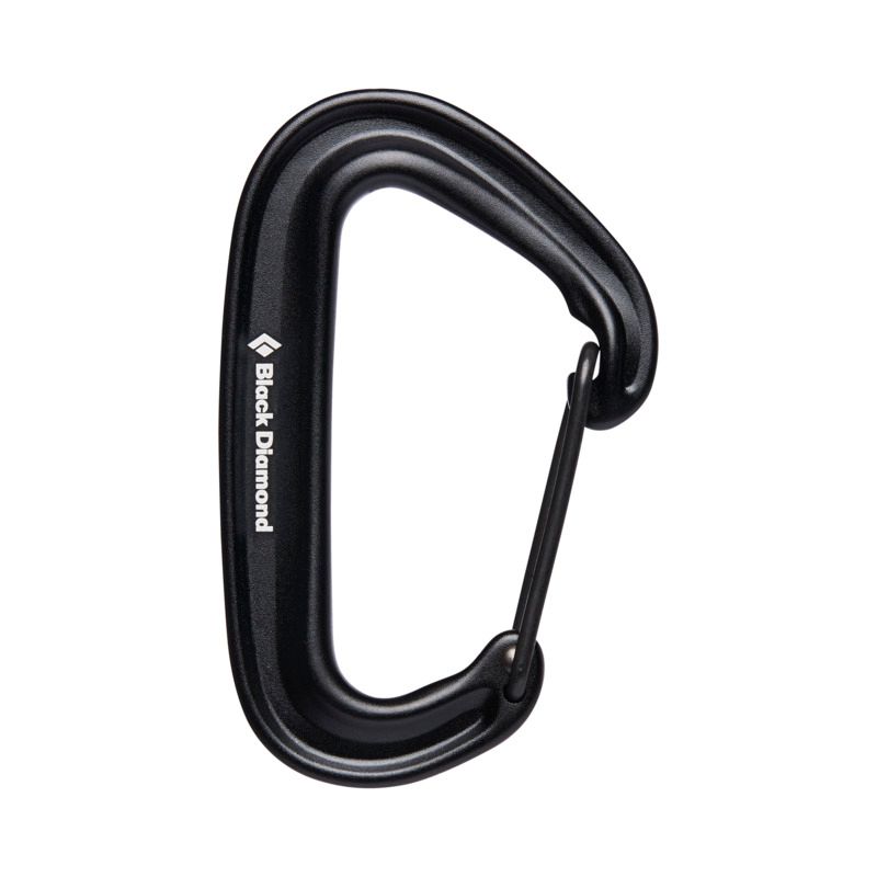 Miniwire Carabiner, Color: Black