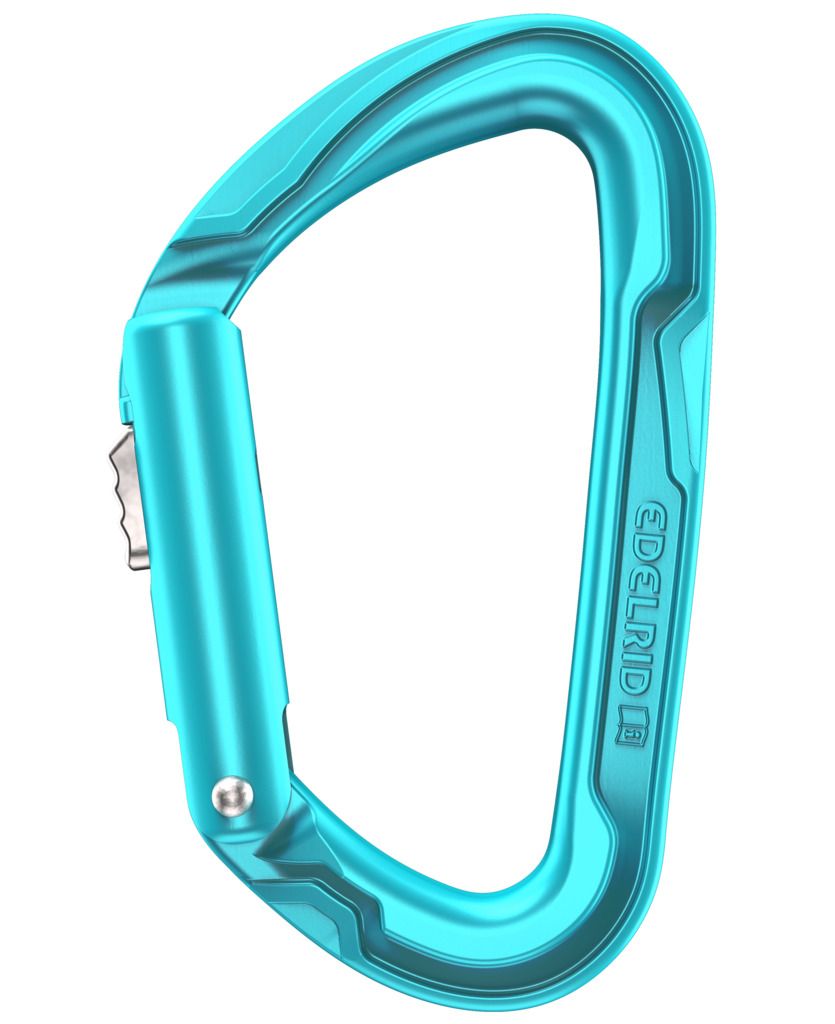 Pure Slider Locking Carabiner, Color: Icemint