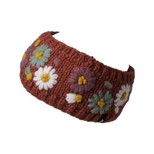 Petal Headband, Color: Brick
