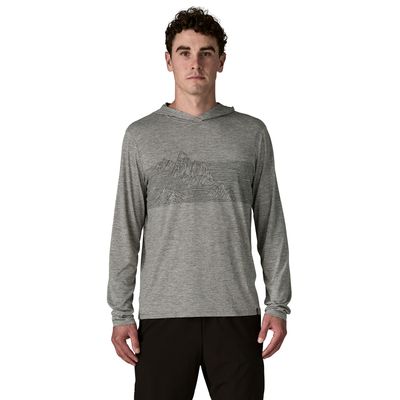 M's Capilene Cool Daily Hoody - Strataspire Stripe