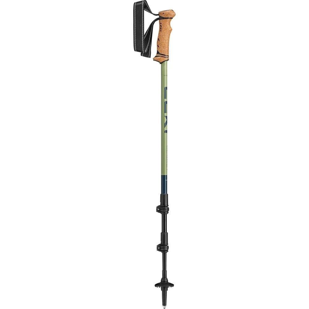 Legacy Lite Trekking Poles, Color: Olive/Demin Blue, Size: 100-135cm