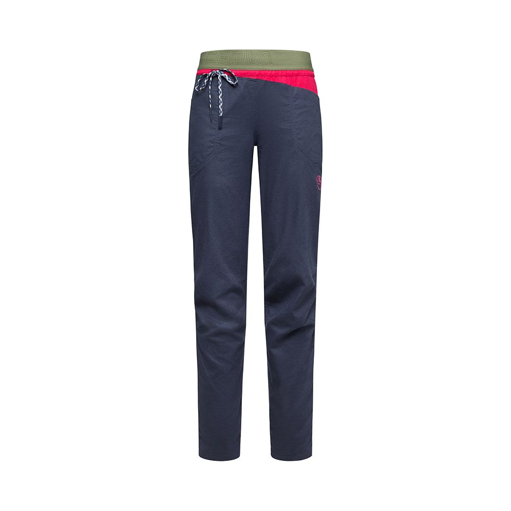 W Bolt Pant, Color: Night Sky/Azalea, Size: S