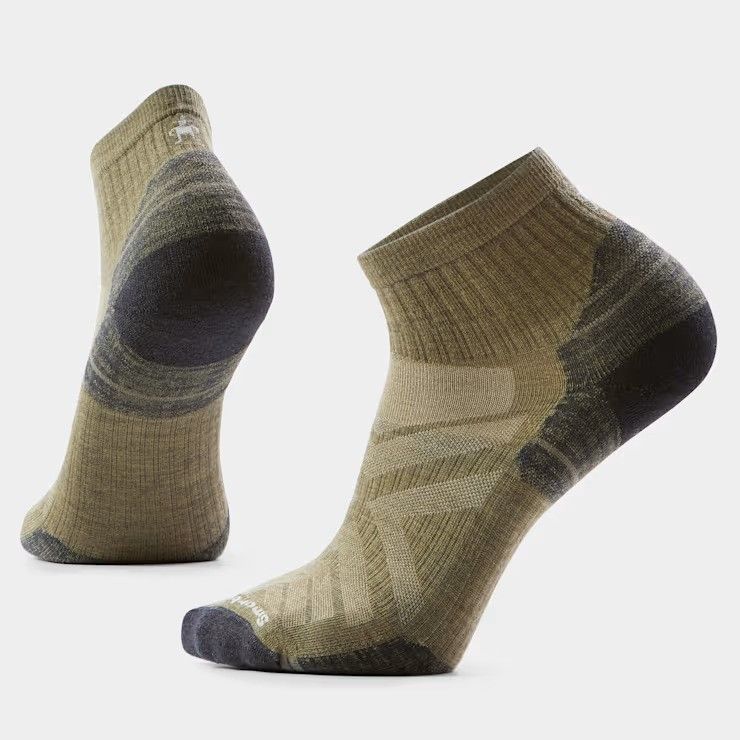 Chaussettes de Randonnée à Cheville avec Coussin Ciblé, Couleur: Winter Moss, Taille: M