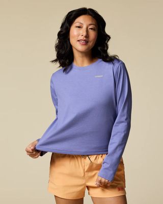 T-shirt à manches longues W Flower Patch