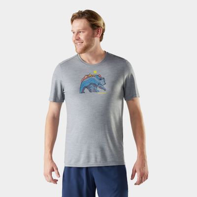 M Bear Strata Active Short Sleeve Graphic Tee