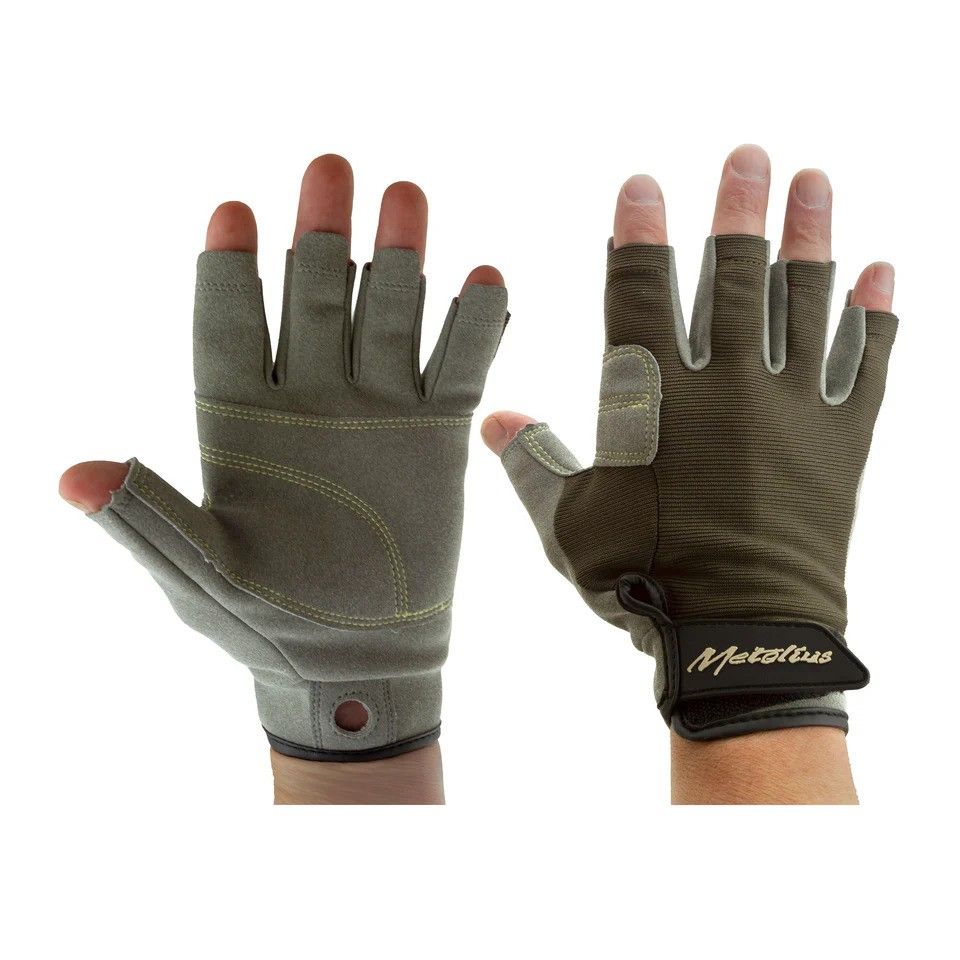Talon Gloves 3/4, Color: Olive/Black, Size: S