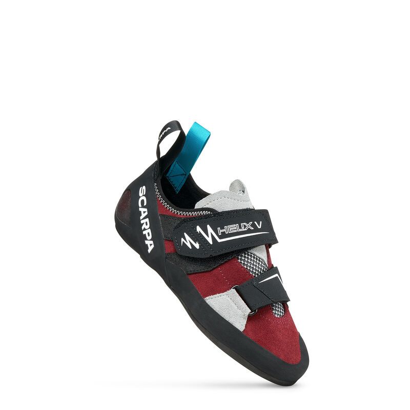 Helix V Women, Color: Crimson/Silver, Size: 38