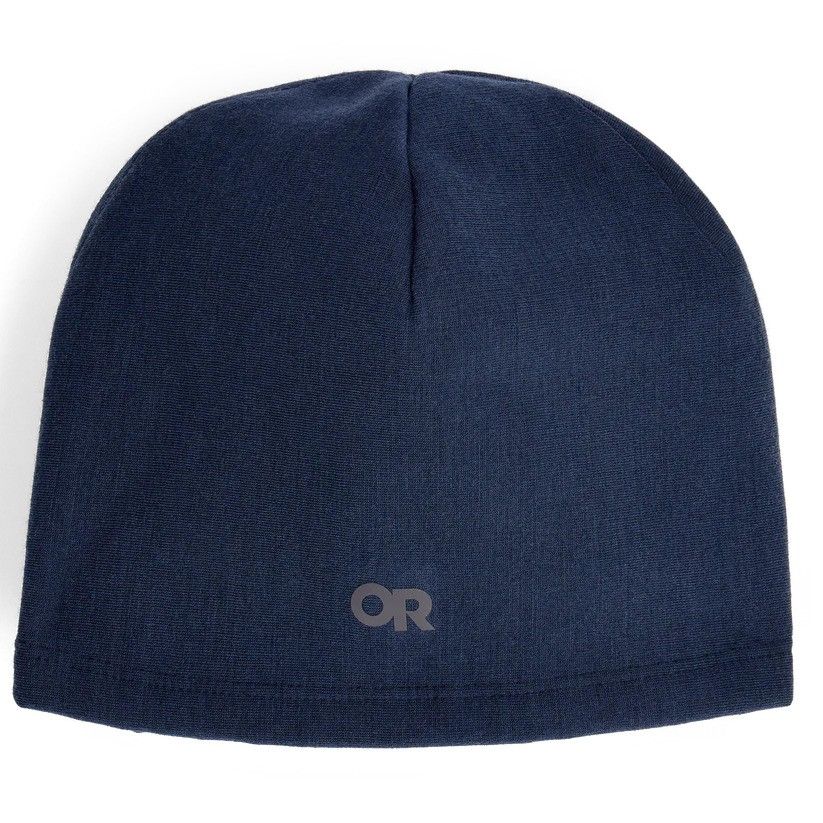 Crescent Fleece Beanie, Color: Dark Navy, Size: S/M