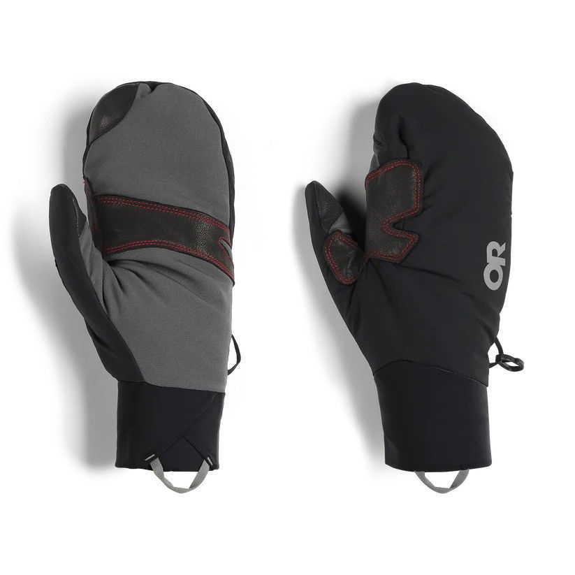 Deviator Mitts, Color: Black, Size: S