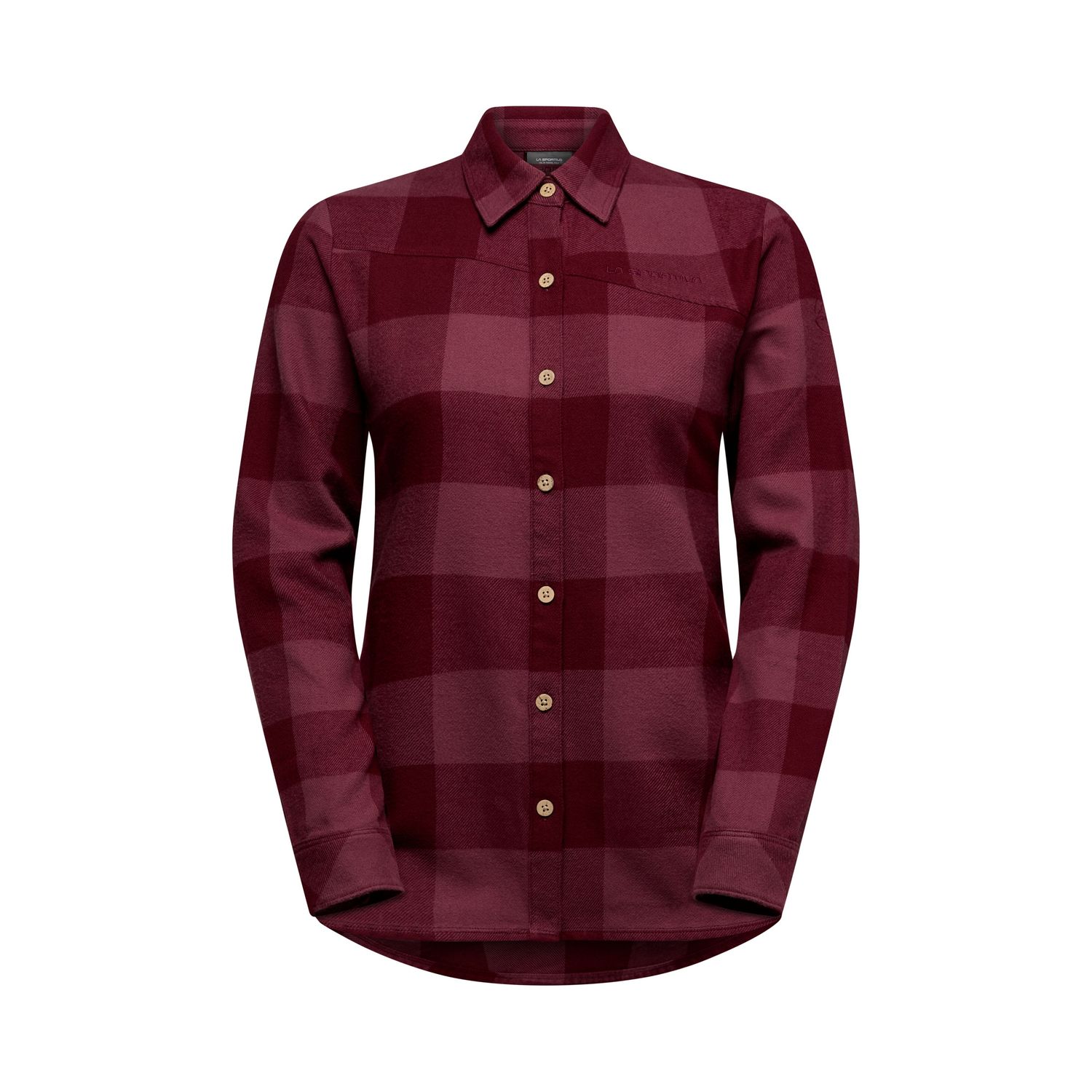 W Rambler Flannel, Color: Redwood, Size: S