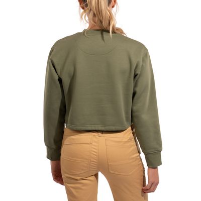 Heritage Logo Crop Sweater 