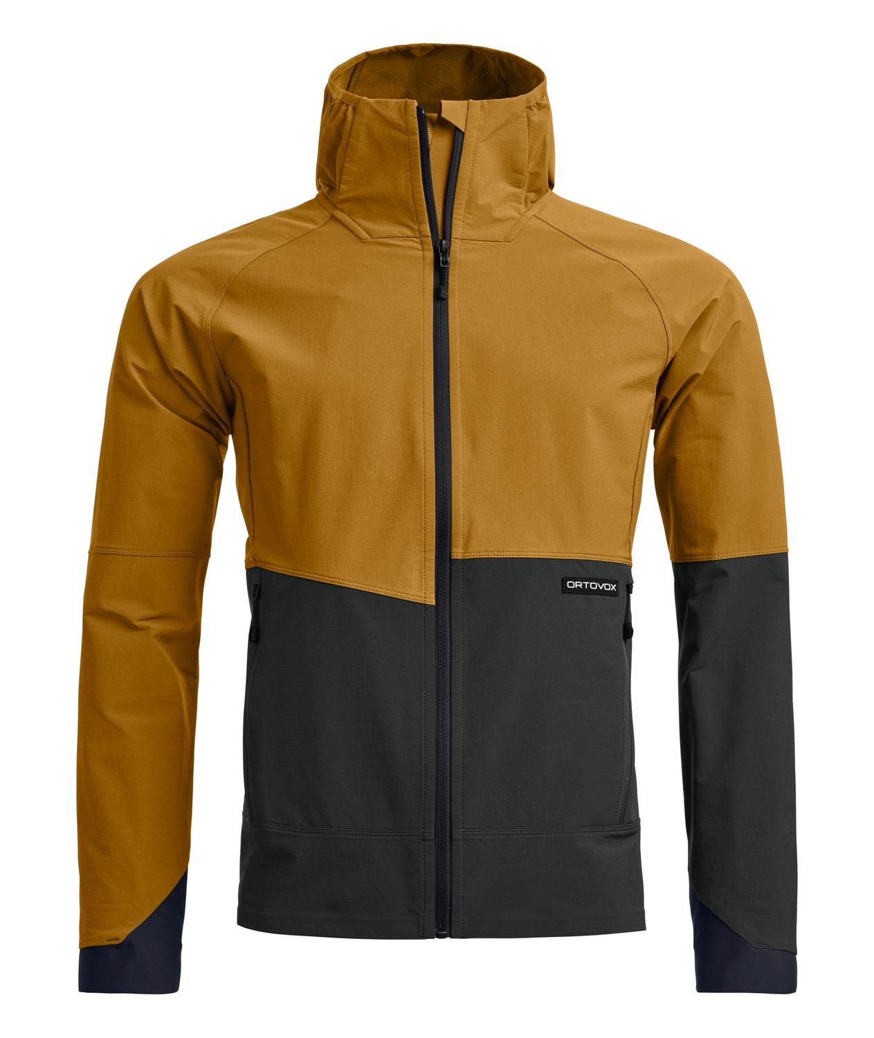Venet Softshell Hooded Jacket, Color: Dark Cumin, Size: M