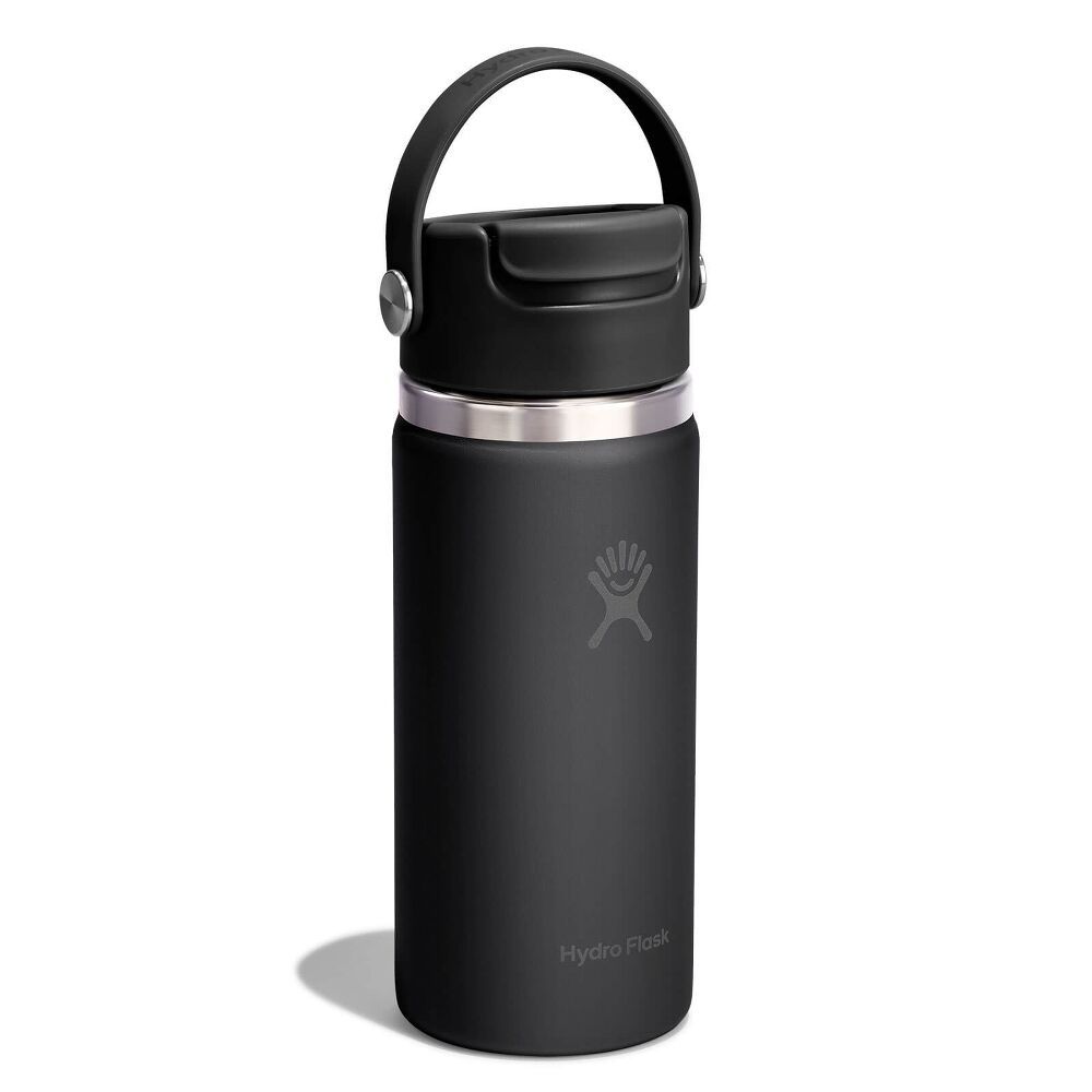 16 oz Flip Sip Travel Mug, Color: Black