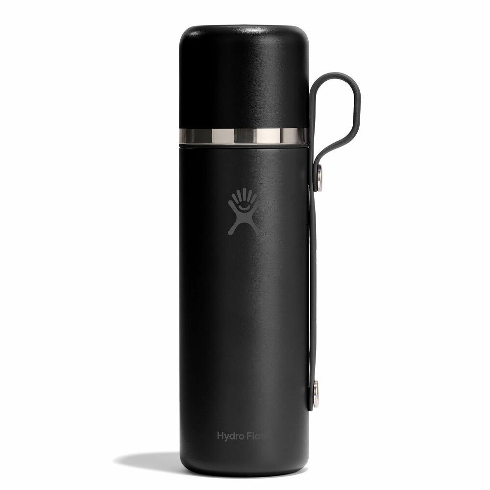 28 oz Hot Flask And Cup, Color: Black