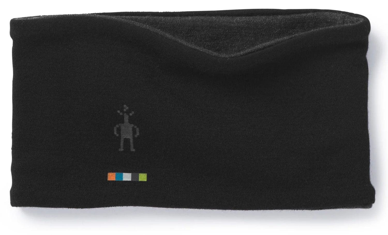 Thermal Merino Reversible Headband, Color: Black-Charcoal