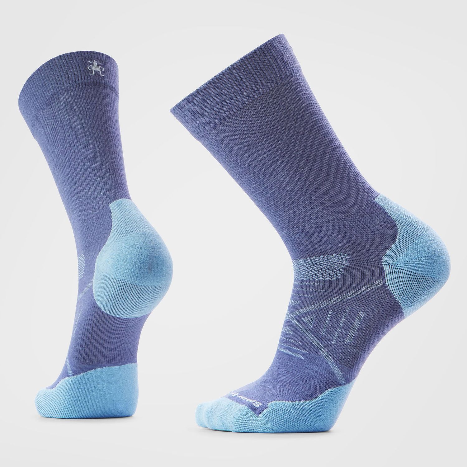 Nordic Targeted Cushion Crew Socks, Color: Nightfall Blue, Size: M