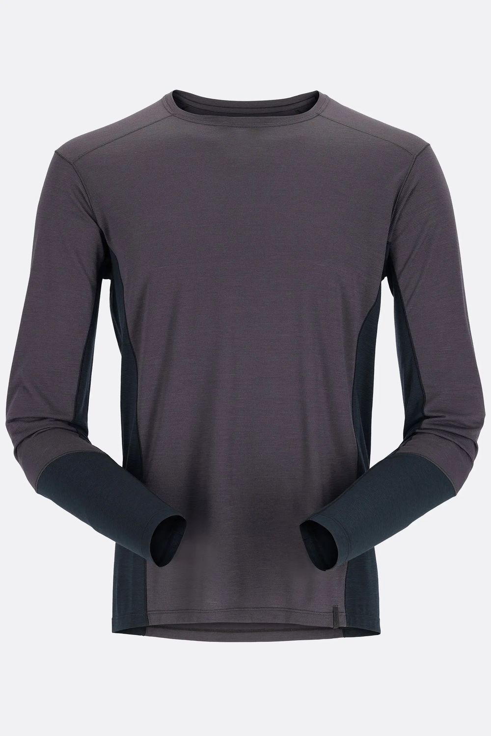 Men Syncrino Base Layer LS Tee , Color: Graphene, Size: S