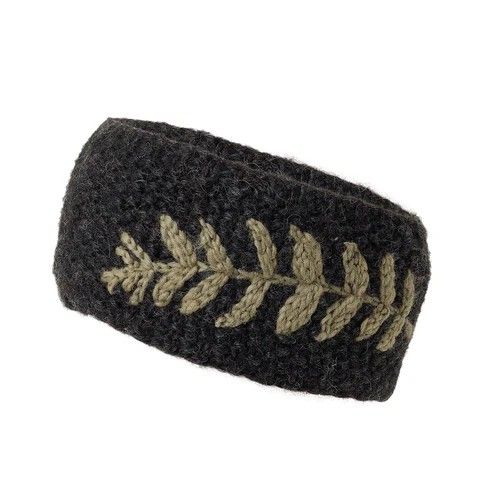 Ella Headband, Color: Heather Charcoal