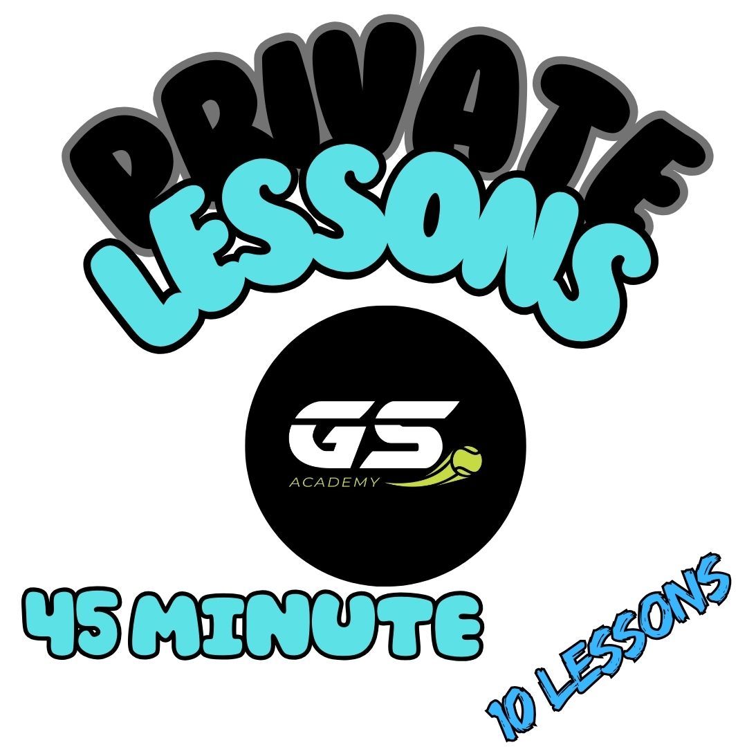 45 minute private tennis lessons (10)