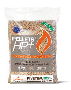 Granulés de bois PIVETEAU DIN + (soit 5.49€ le sac)