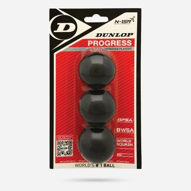 Dunlop Progress rode stip Squashbal