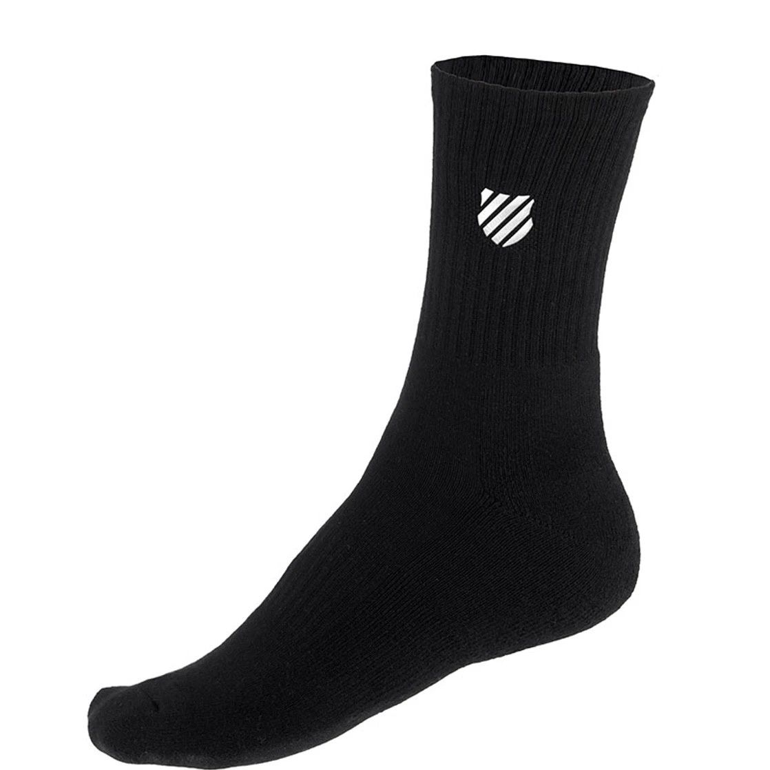 Kswiss Sportsokken Hypercourt Zwart 2-Pack