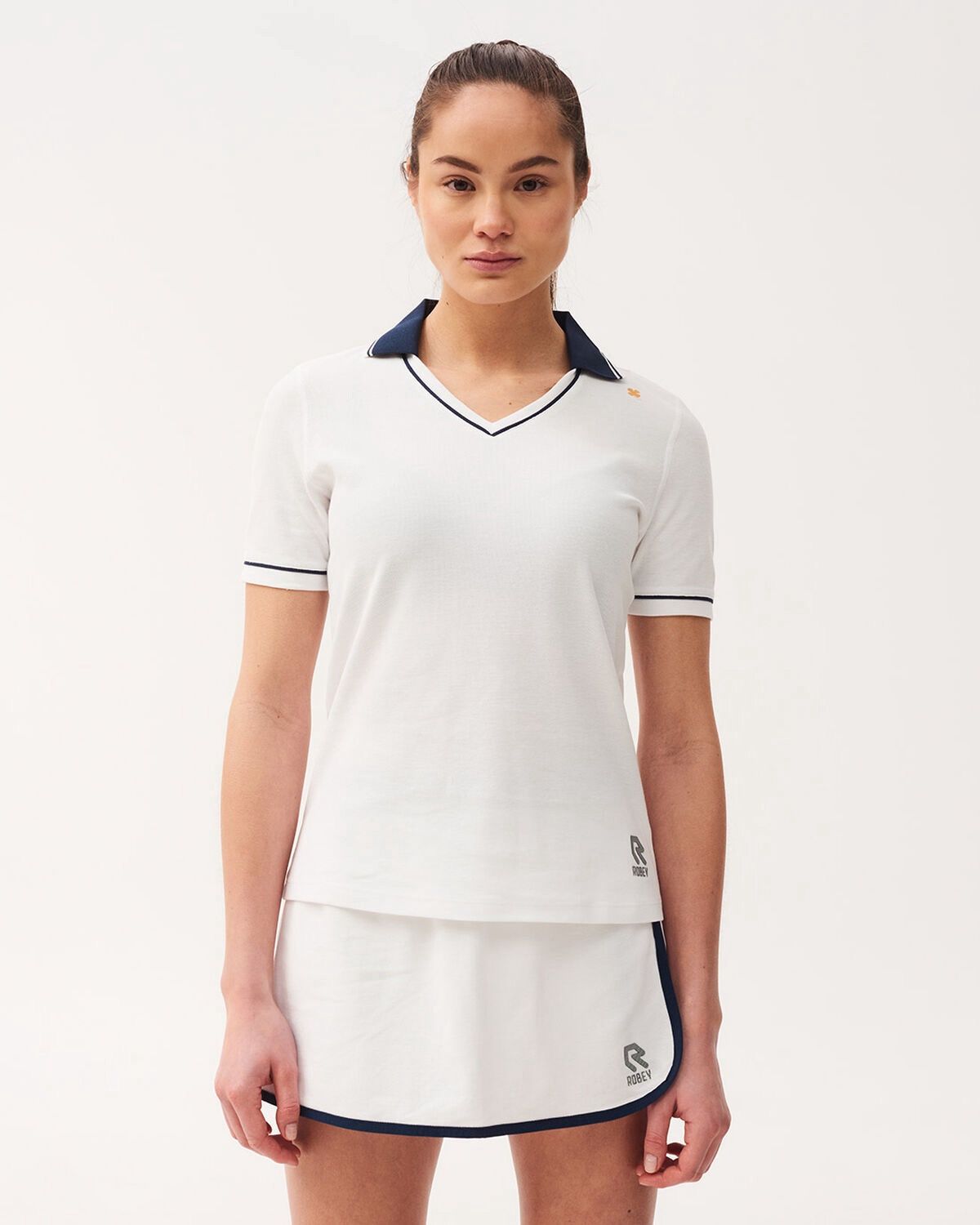 Robey Tennis Court V-Neck Polo dames
