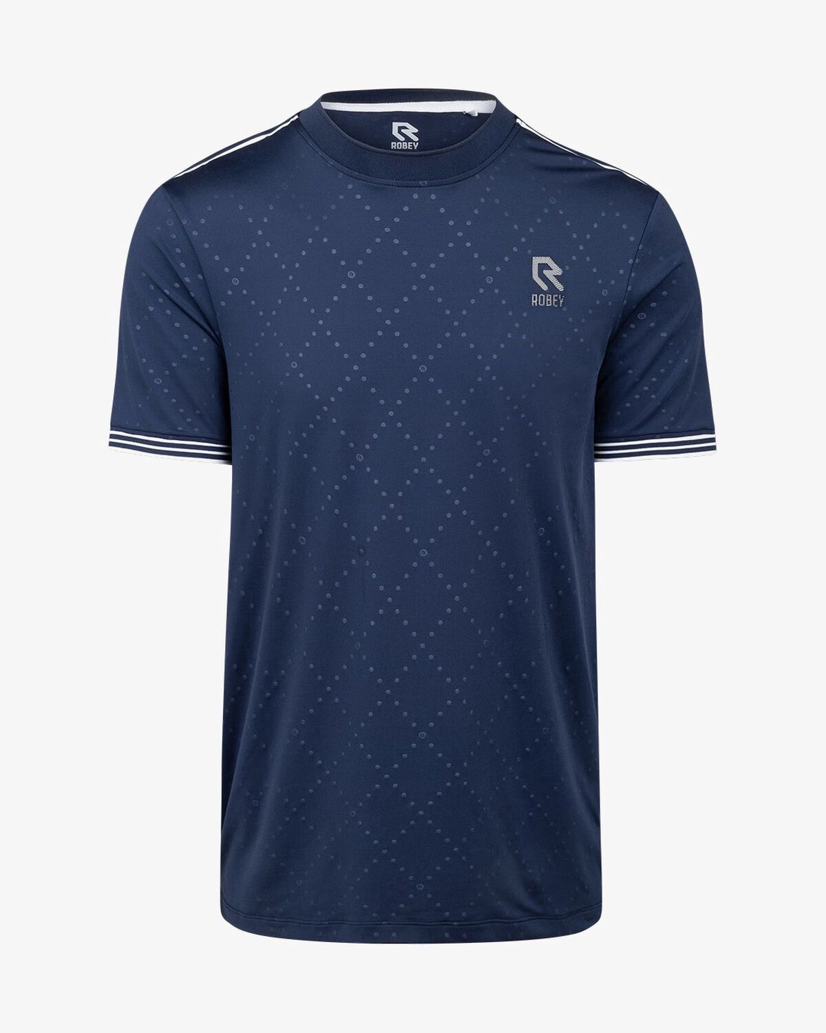 Robey Tennis Cross T-Shirt Round heren