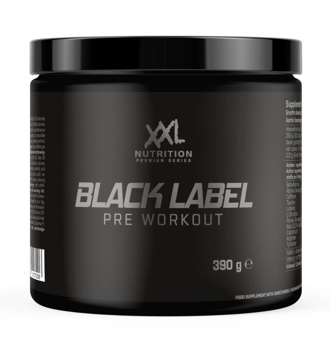 XXL Nutrition Black Label Pre-Workout
