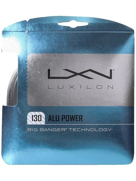 Luxilon Alu Power zilver 1.30 set