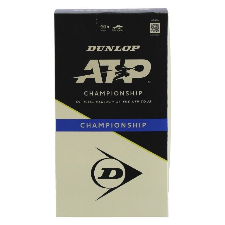 Dunlop 2x 4 Ball pack Championship ATP
