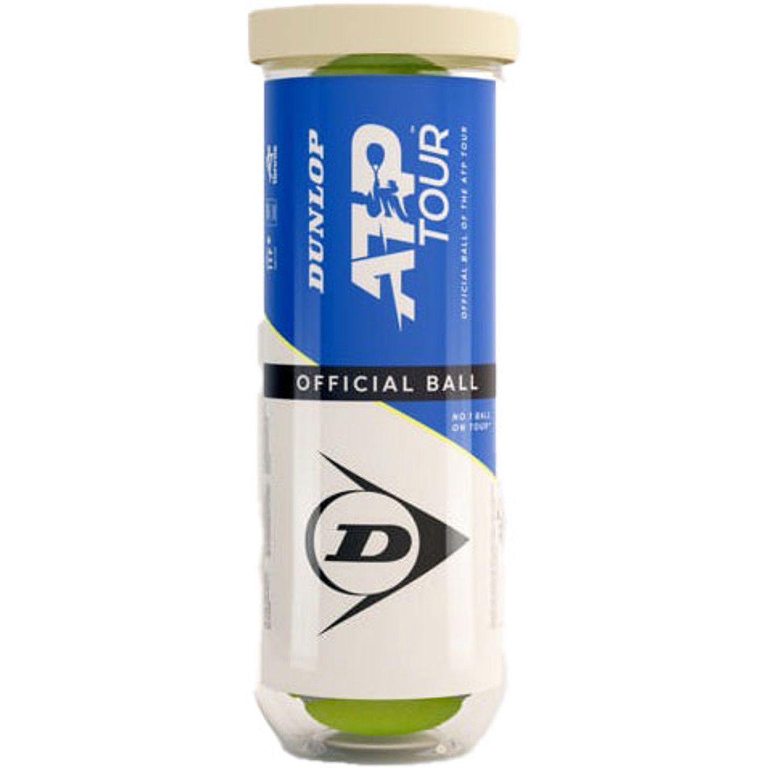 Dunlop ATP 3-tin - Tennisballen van Wereldklasse