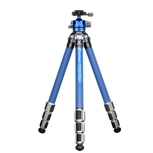 KIT TRÍPODE POSEIDON LP-324C Y ROTULA LH- 40