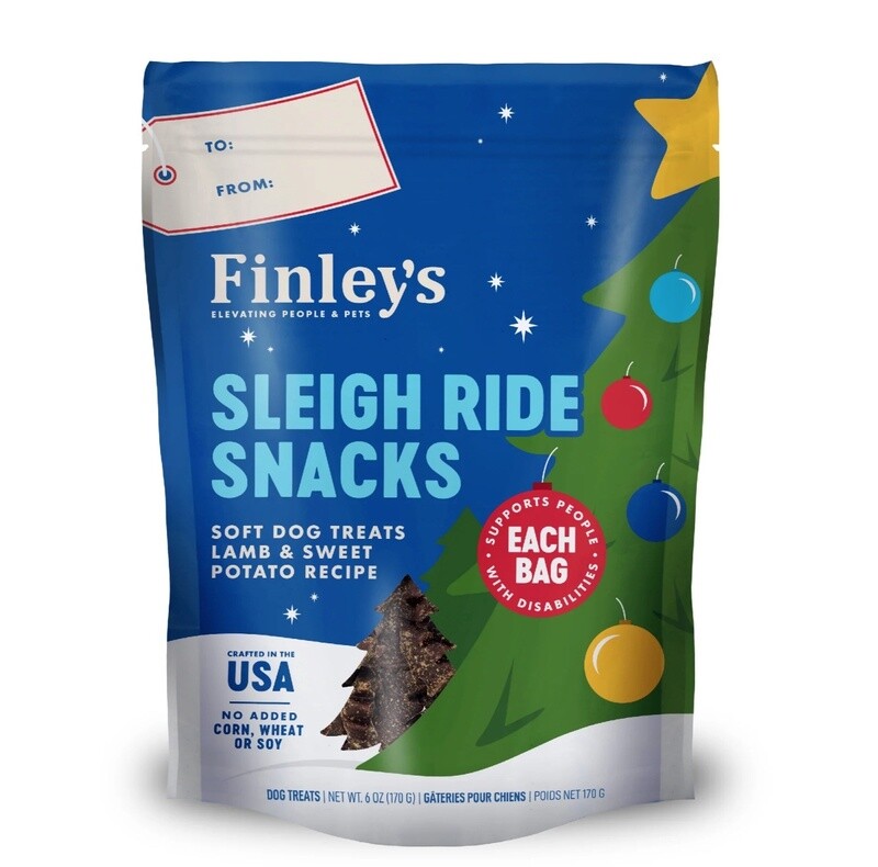 Finley&#39;s Sleigh Ride Dog Snacks Lamb &amp; Sweet Potato Recipe