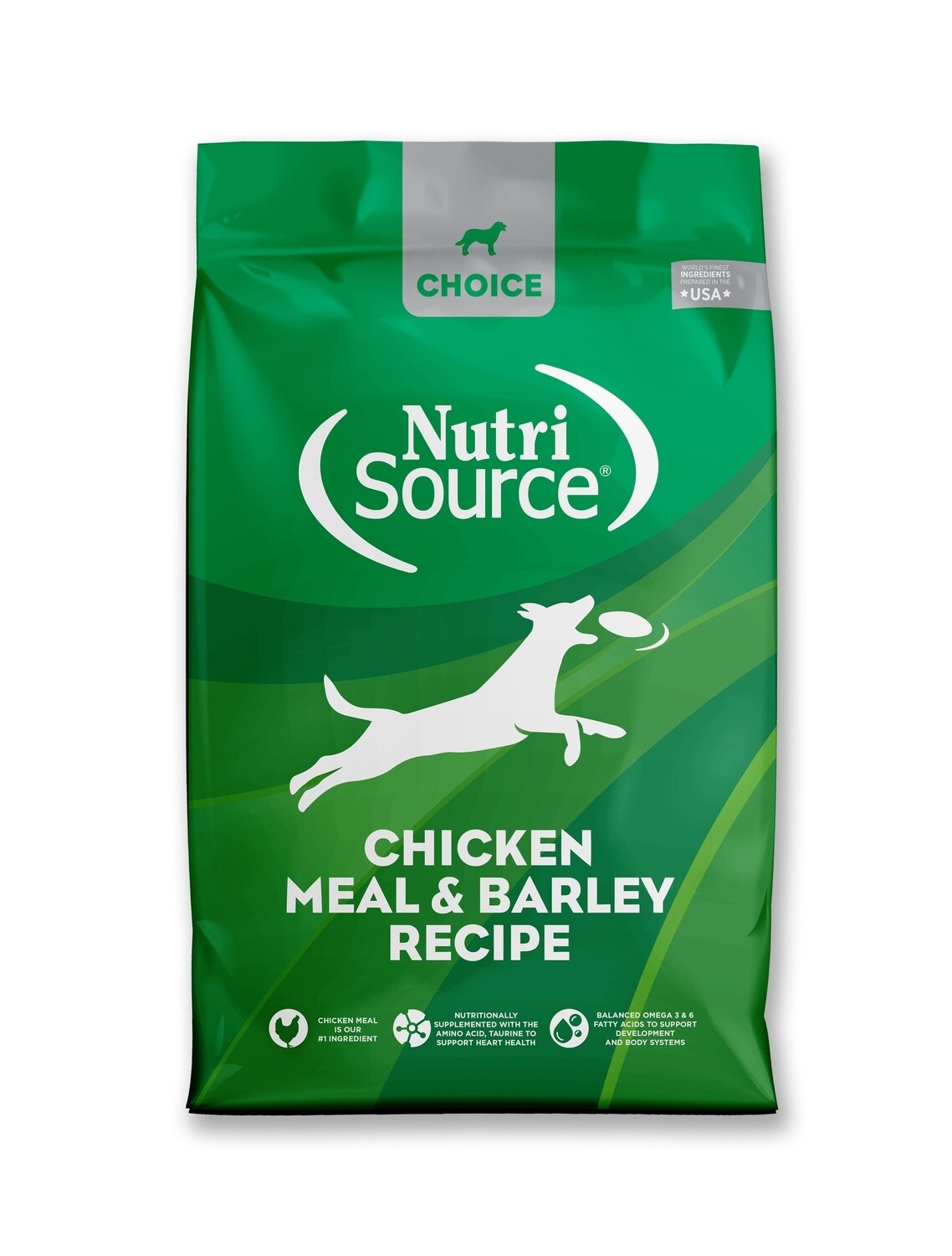 NutriSource Choice Chicken Meal and Barley Dry Dog Food