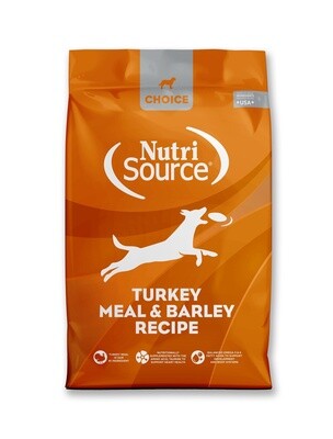NutriSource Choice Turkey Meal and Barley Dry Dog Food