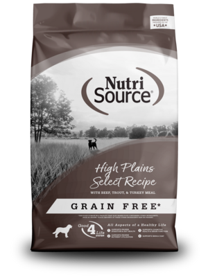 NutriSource High Plains Select Grain Free Dry Dog Food