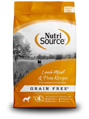 NutriSource Lamb Meal and Peas Grain Free Dry Dog Food