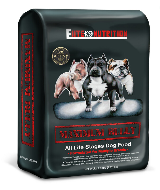Maximum Bully All Life Stages Dog Food, Size: 5LB
