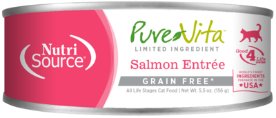 PureVita Salmon Entree Grain Free Wet Cat Food