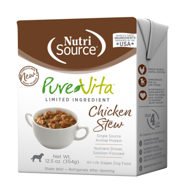 PureVita Chicken Stew Wet Dog Food
